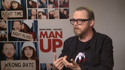 Simon Pegg Talks About How To 'Man Up'