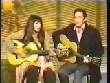 Johnny Cash & Melanie - Silver Threads & Golden Needles