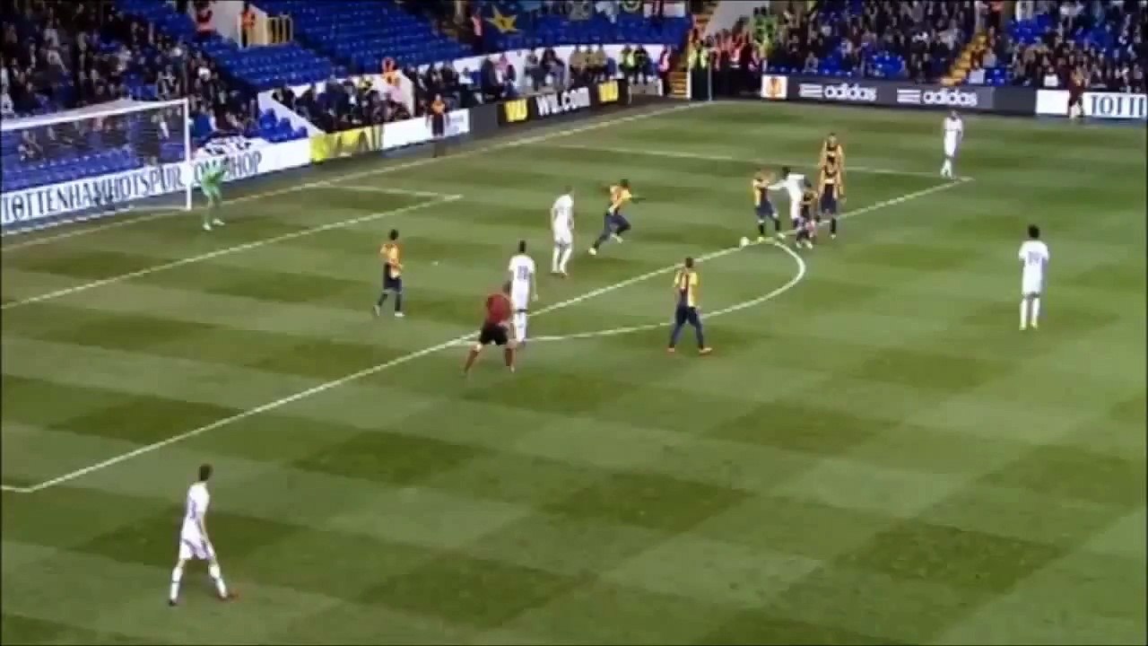 ERIK LAMELA AMAZING RABONA GOAL - Tottenham Hotspurs vs. Asteras Tripolis _ Euro League 10_2014