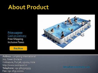 Intex Swimming Pool