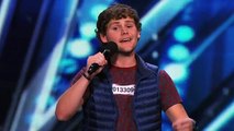 Drew Lynch Stuttering Comedian Wins Crowd Over - Americas Got Talent 2015