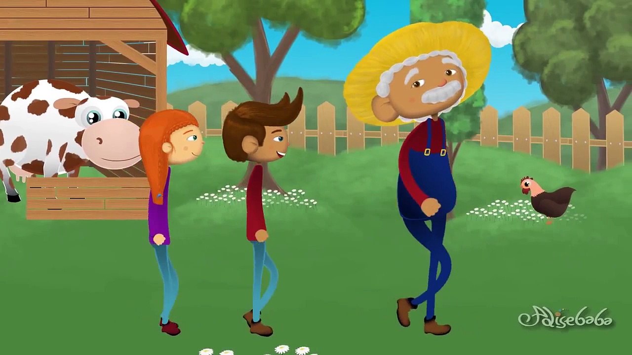 Ali Babanın Bir Çiftliği Var Çizgi Film Çocuk Şarkısı Adisebaba Çocuk Şarkıları Videoları