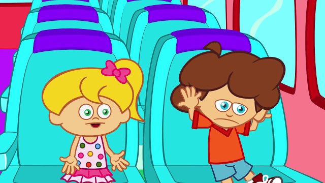 Wheels on the Bus Adisebaba İngilizce Çizgi Film Çocuk Şarkıları Videoları