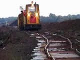 Peat-train in a north german moor (narrow gauge, 900 mm, near the village of Börgermoor)