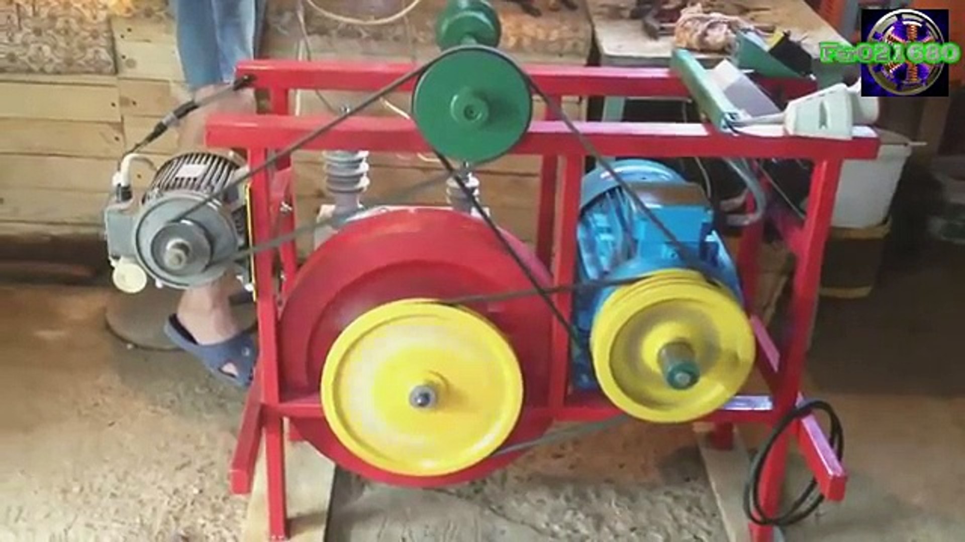 FREE ENERGY Motor Flywheel energy for freedom - video Dailymotion