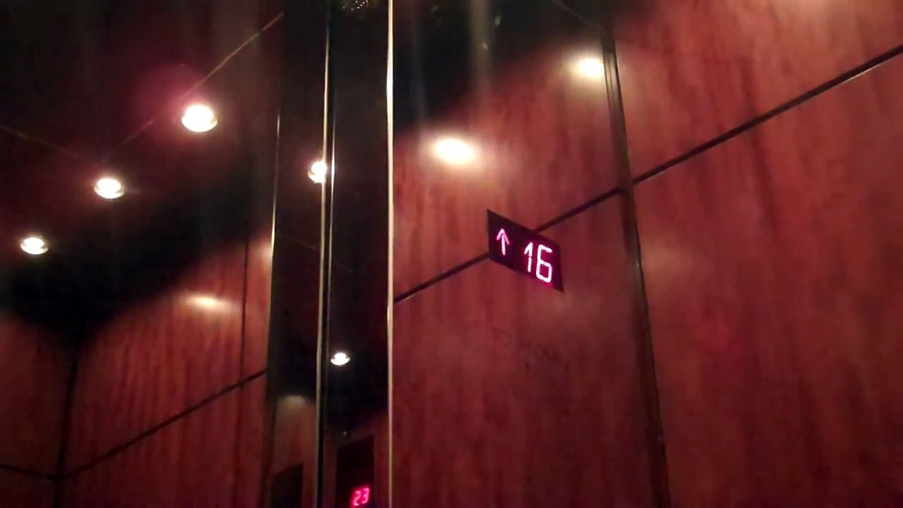 Schindler Miconic 10 Traction Elevators @ Bank of America Tower in Dowtown Fort Lauderdale, FL.