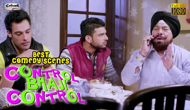 Punjabi Comedy Scenes - Part 2 | Karan Kundra | Control Bhaji Control - Punjabi Movie | Funny Scenes