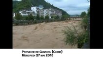 Des inondations record frappent le sud de la Chine