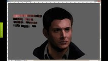 Speed Painting - Jensen Ackles Supernatural | CreativeStation Exclusive