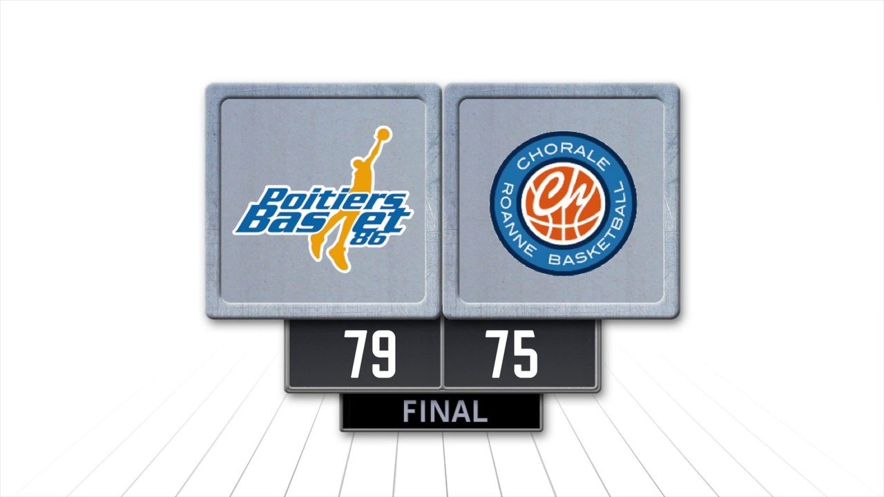 Basket, Pro B, J34 : Poitiers -Roanne (2014-2015)