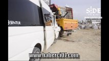 Manavgat'ta Tur Otobüsü ve Minibüsü Kazası; 8 Yaralı