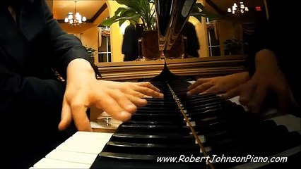 www.robertjohnsonpiano.com playing the Horace Silver tune "Peace" during "Happy Hour...