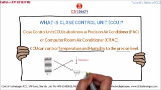 Tut 1 Basics of Close Control Unit (CCU) or Precision Air conditioner or CRAC Computer room air conditiioner  in Dubai