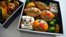 (*´ー`*) Anpanman Inari-sushi Bento アンパンマン稲荷寿司弁当の作り方 How to / Recipe