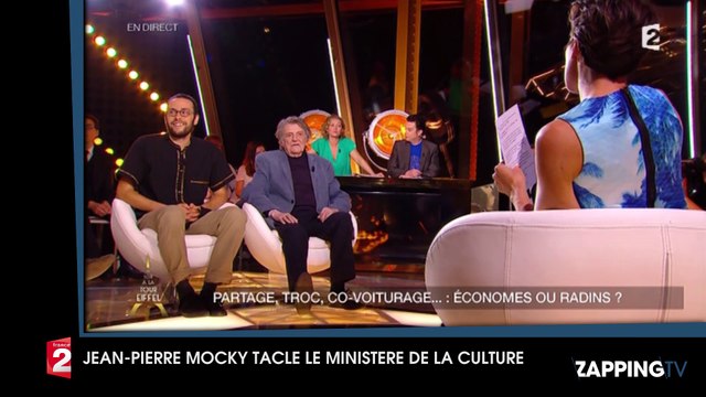 Jean-Pierre Mocky attaque le Ministère de la Culture dans Un Soir à la Tour Eiffel