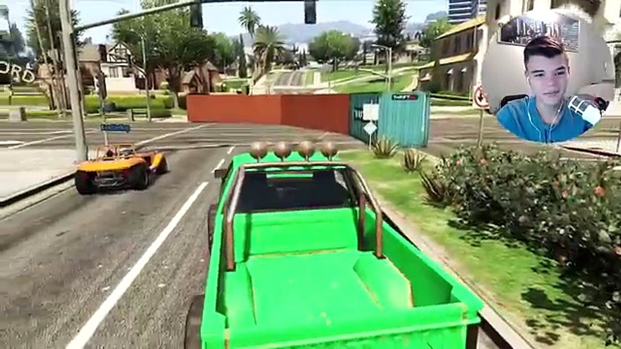 GTA 5 FUNNY MOMENTS  CRAZY DNF COMPETITION  GTA Online Races w  KwebbelKop & Kodi Brown