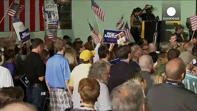 US-Präsidentenwahl: Republikaner Santorum läuft sich warm