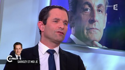 Benoît Hamon sur Nicolas Sarkozy - C à vous - 27/05/2015