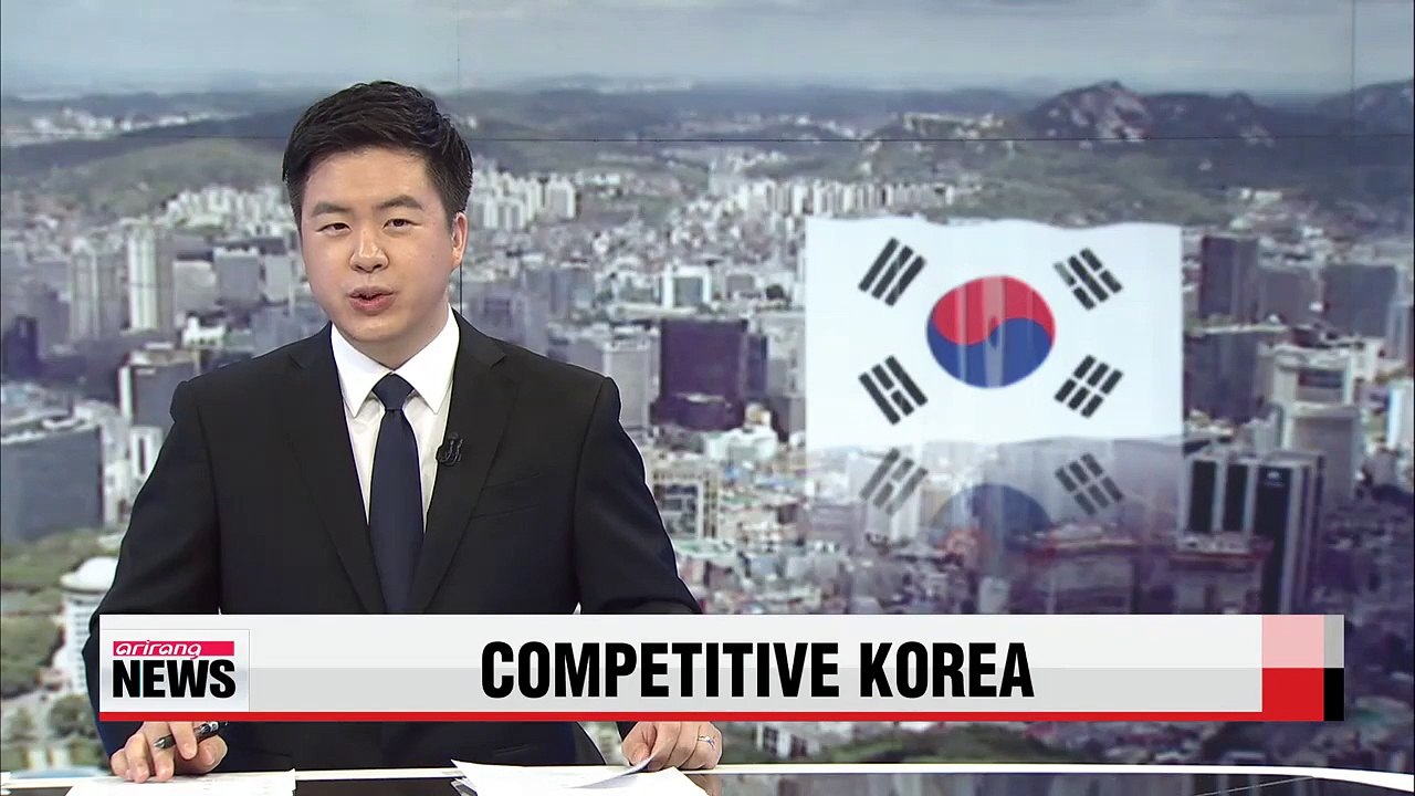 Korea's global competitiveness ranking moves up one spot to 25th in 2015: IMD