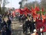 Estrasburgo: violentas manifestaciones contra la cumbre de OTAN