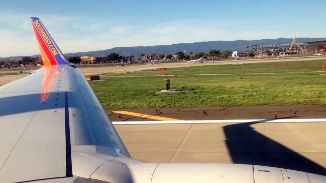 WINDY Southwest B737 Takeoff SJC
