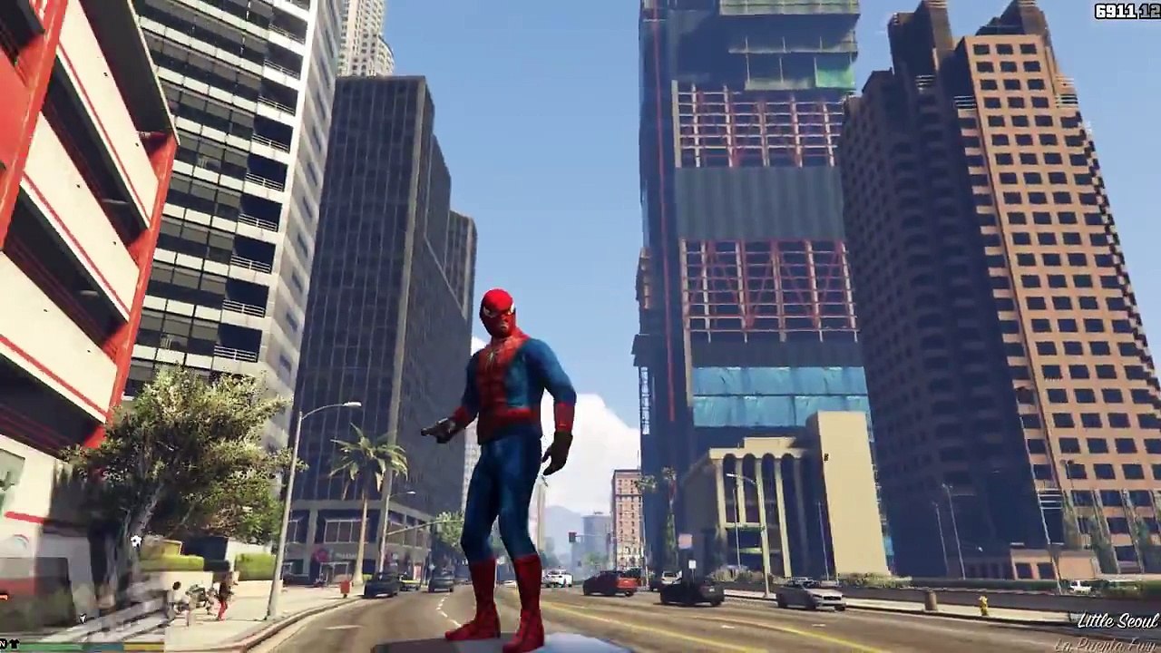 GTA V PC Spider-Man mod