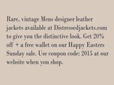 Mens designer leather jackets for sale