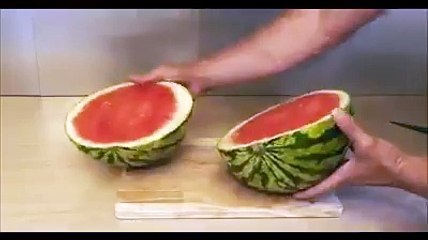 Different Watermelon Slicing To