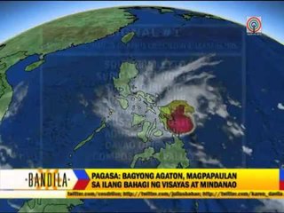 'Agaton' storms Mindanao