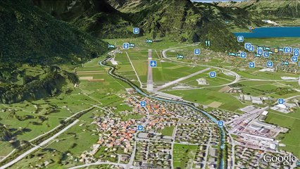 Switzerland Fly-over 1080p HD (Flug über die Schweiz)