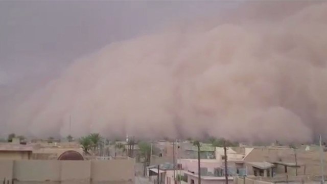 Tempête de sable géante en Irak