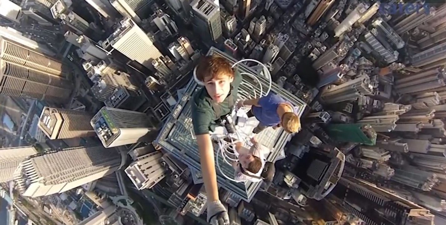 Le selfie le plus extrême de 2015 !