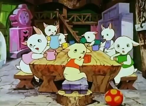 Cuento El lobo y las siete cabritas (Castellano) -Cuentos Clásicos-