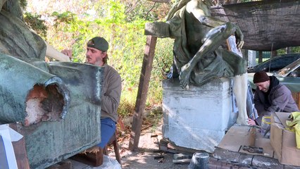 "مستشفى" في بوينوس ايرس للاهتمام بالأعمال الفنية المهشمة