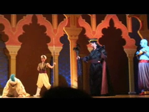 Genie and Jafar! Disney's　Aladdin A Musical Spectacular