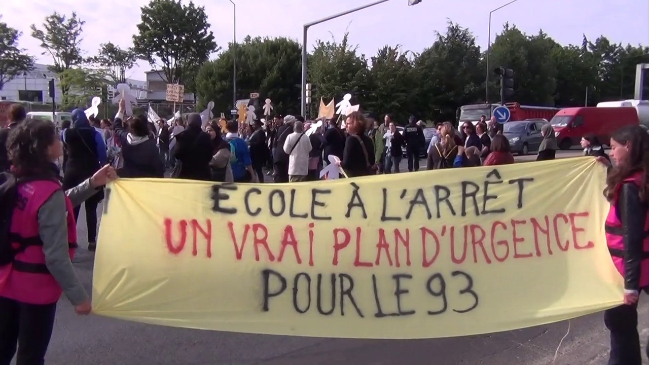 Action de blocage des parents et des profs : des moyens pour le 93 !