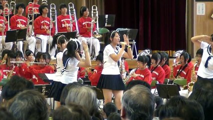 ＡＫＢ他メドレー：柏市立柏高校吹奏楽部＠地域・親子ふれあい音楽会