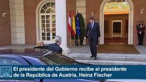 El presidente del Gobierno recibe al presidente de la República de Austria en La Moncloa