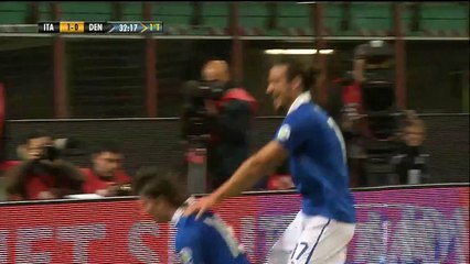 Italy vs Denmark (3-1) FIFA 2014 World Cup Qualifiers Highlights 1080p [16 October 2012]
