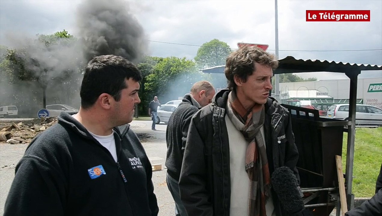 Landerneau. Le blocus de la Scarmor maintenu