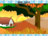 Wise chick and the greedy wolf-stories-stories in english-moral stories-tales