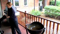 How to clean your Weber Charcoal barbecue