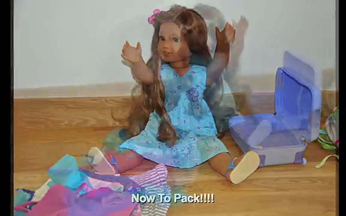 How to Travel and Pack For Your American Girl Doll ~ Beach Holiday featuring Kanani ~
