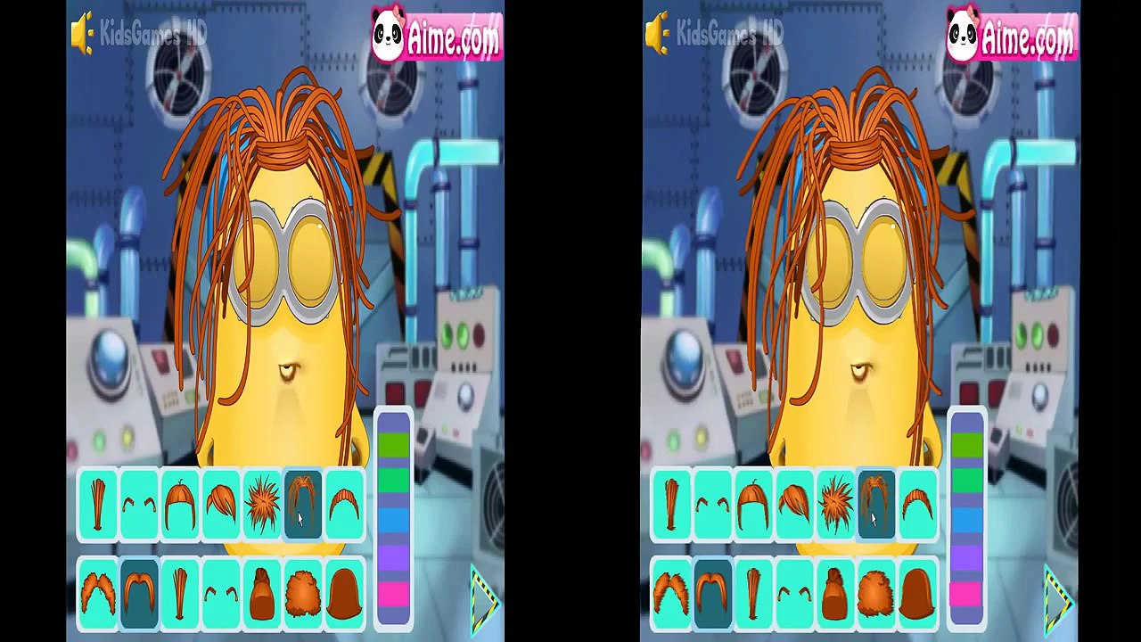 Despicable Me 2 Minions Haircuts Game Funny Minion Games Cartoon Despicable Me