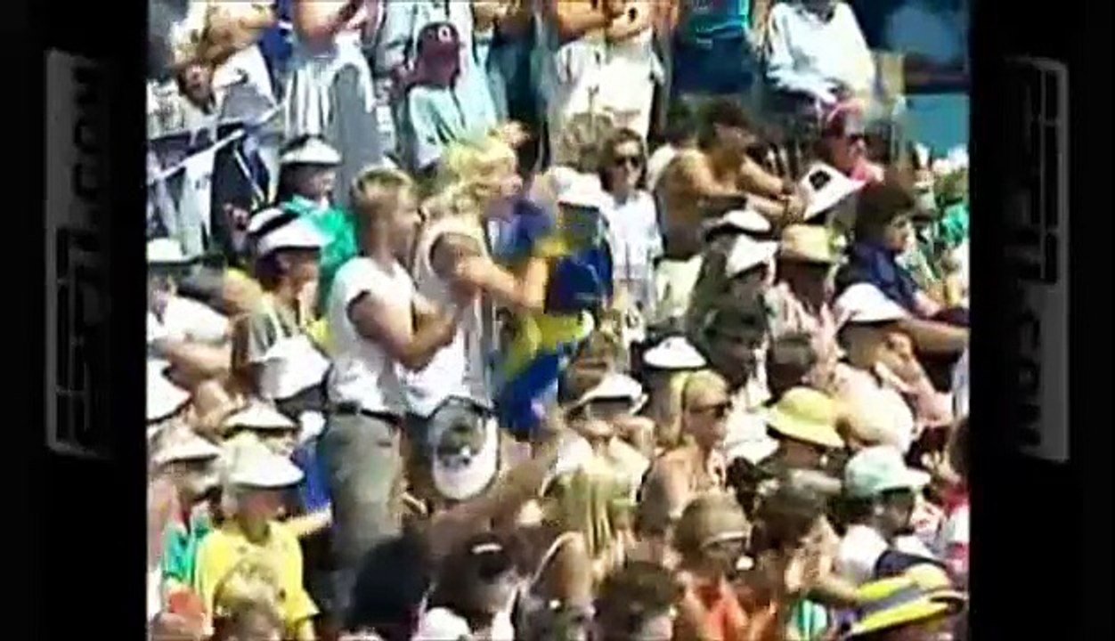 Australian Open 1987 final - Stefan Edberg vs Pat Cash (highlights)