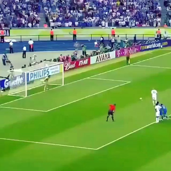 The most daring penalty #penalty #Football #Soccer #footballtiktok, Zidane  Panenka World Cup