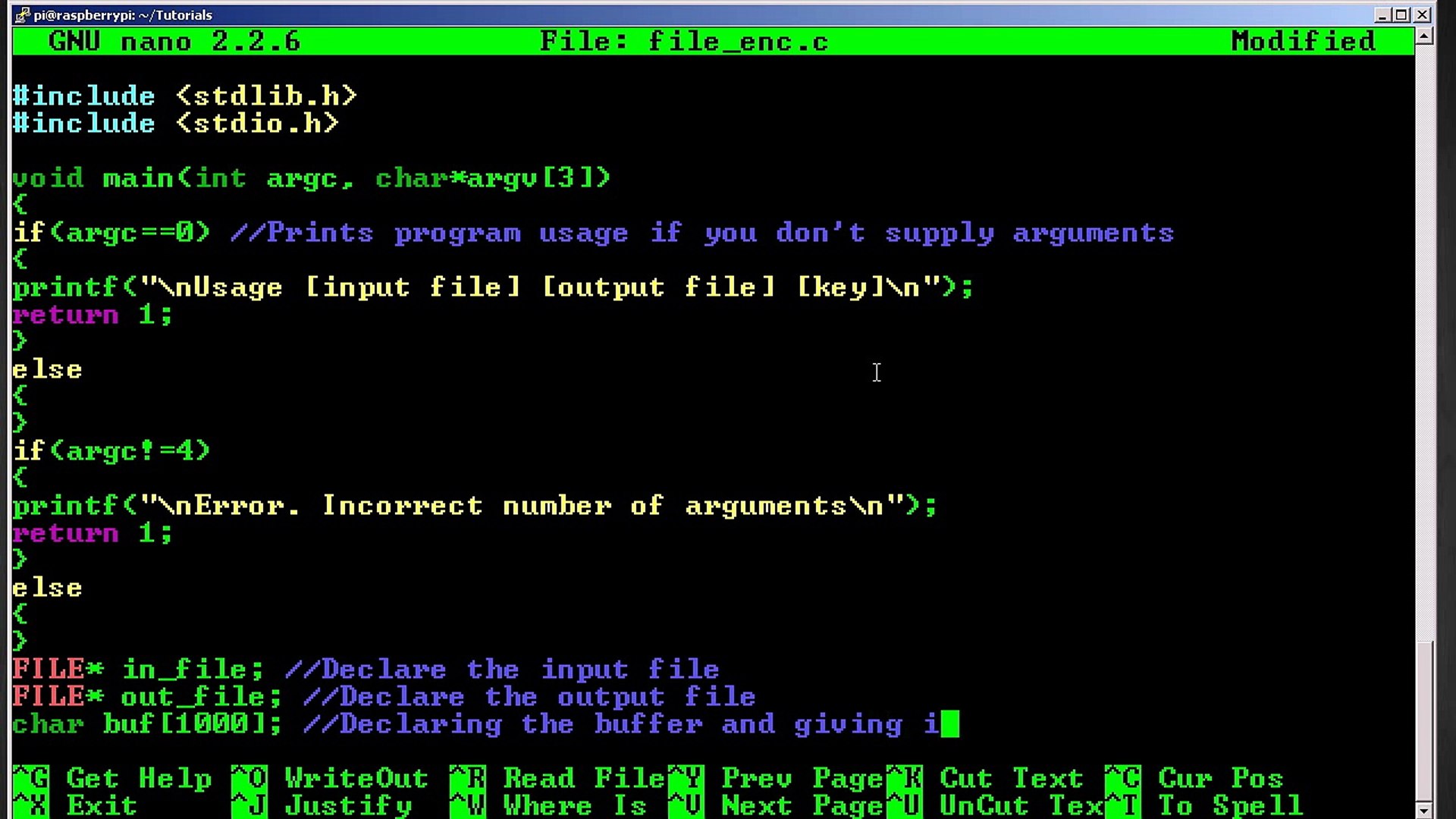 ⁣C Programming Tutorial - XOR File Encryption Program