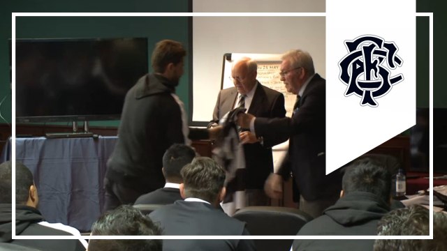 Barbarians v Ireland Shirt Presentation