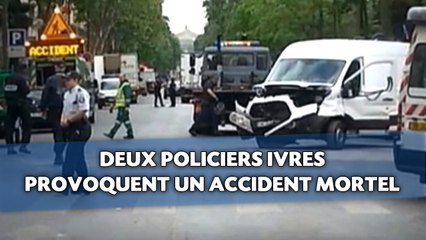 Deux policiers ivres provoquent un accident mortel