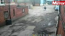 Caught on CCTV- Watch heartless thief speed away on disabled man's £2,000 stolen mobility scooter